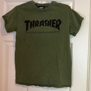 Thrasher green T shirt